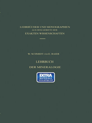 cover image of Lehrbuch der Mineralogie